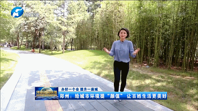 【办好一个会 提升一座城】郑州：给城市环境提“颜值” 让百姓生活更美好