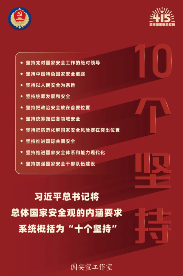 这些国家安全知识你要知道!