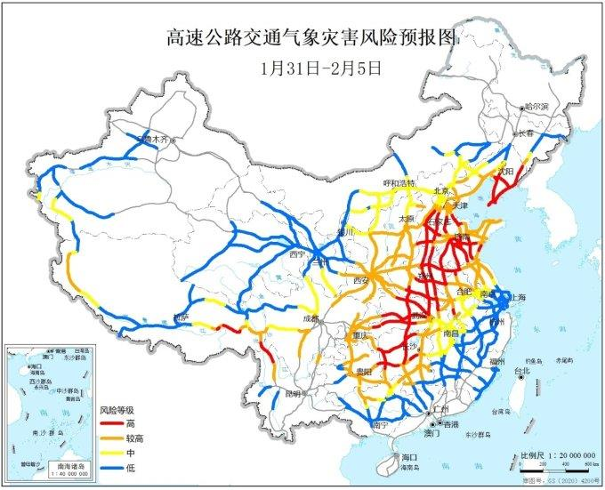 2月6日前河南将有大范围雨雪天气,极端性强,需高度关注对春运及生产生活的影响