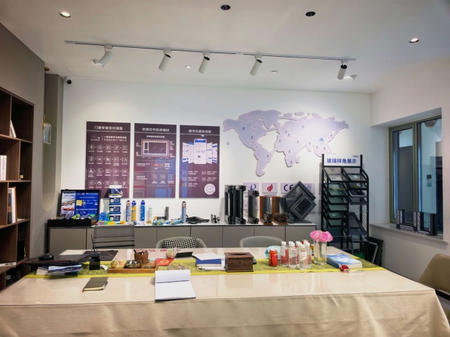 许昌门店材料与样角展示